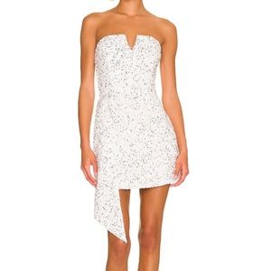 Retrofete Omer dress in white- worn once!